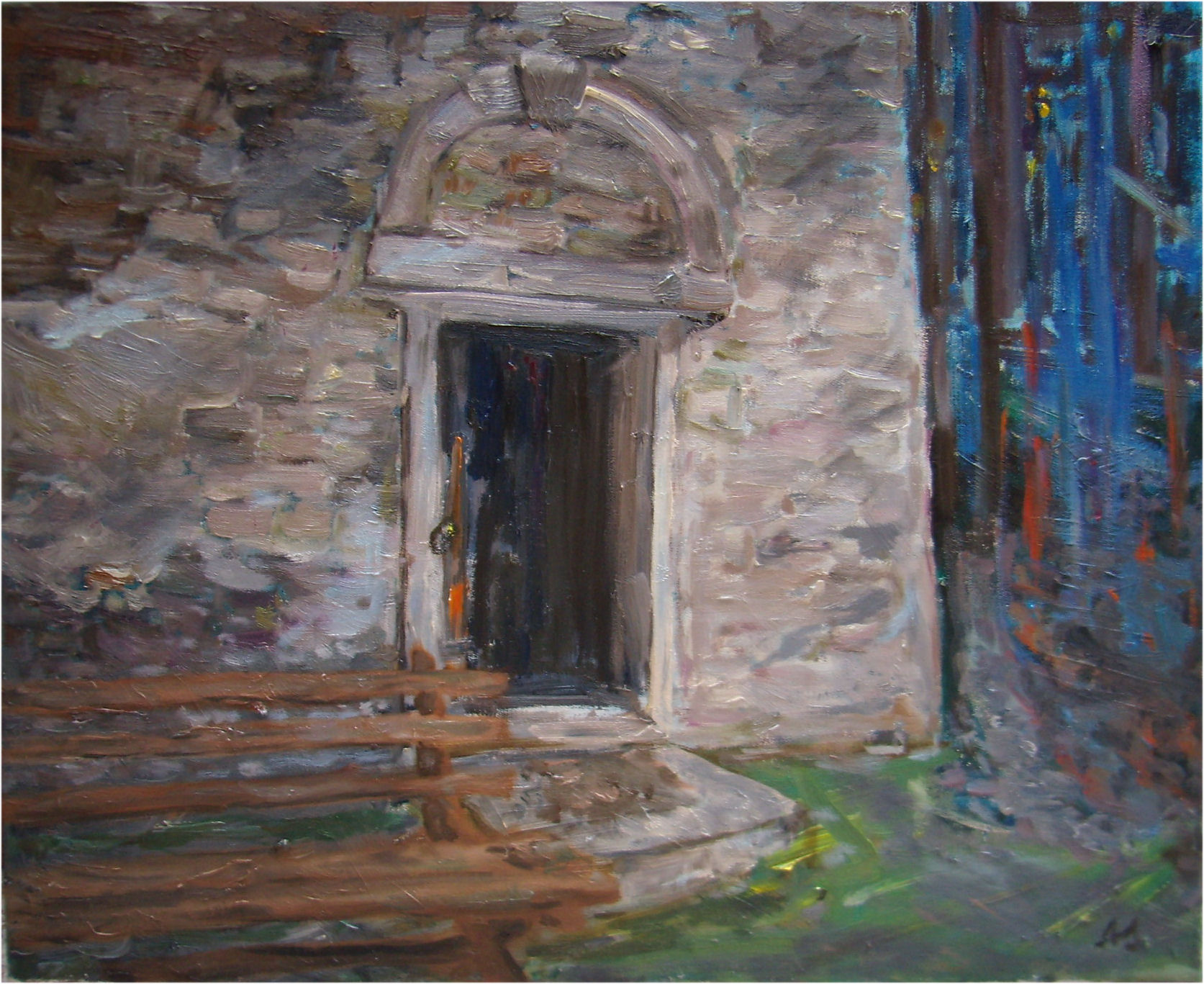 2006 Pustelnia św. Agnieszki 60x50